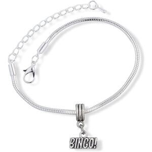Bingo Bracelet - Bingo Good Luck Charm Bracelet